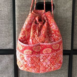 Vera Bradley Small Drawstring Backpack